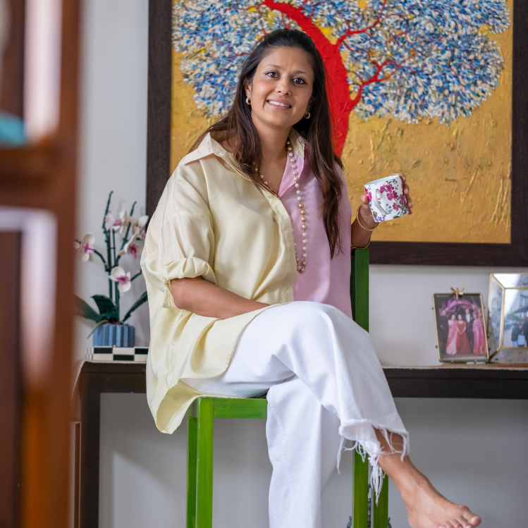 Mira Baby Pink & Mint Green Cotton Shirt