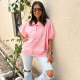 The Bubblegum Cloud Sleeve Shirt