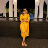 Chandini Festive Kaftan Dress | Pure Modal Satin by Poppy & Co