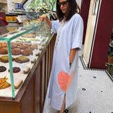 Bluebell Kaftan Dress | Pure Cotton | Poppy & Co.