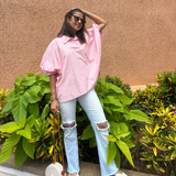 The Bubblegum Cloud Sleeve Shirt