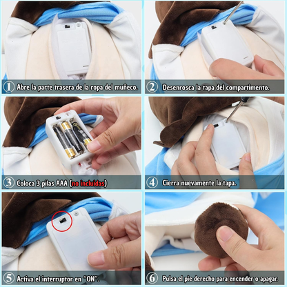 Picnic Peplum: White, Blue & Red Stripe Bow Top