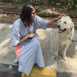 Bluebell Kaftan Dress | Pure Cotton | Poppy & Co.