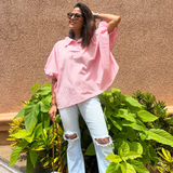 The Bubblegum Cloud Sleeve Shirt