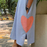 Bluebell Kaftan Dress | Pure Cotton | Poppy & Co.