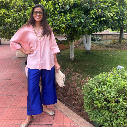 Pink Oversized Shirt