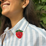 Sundae Shirt Blue & White Stripe - Poppy & Co